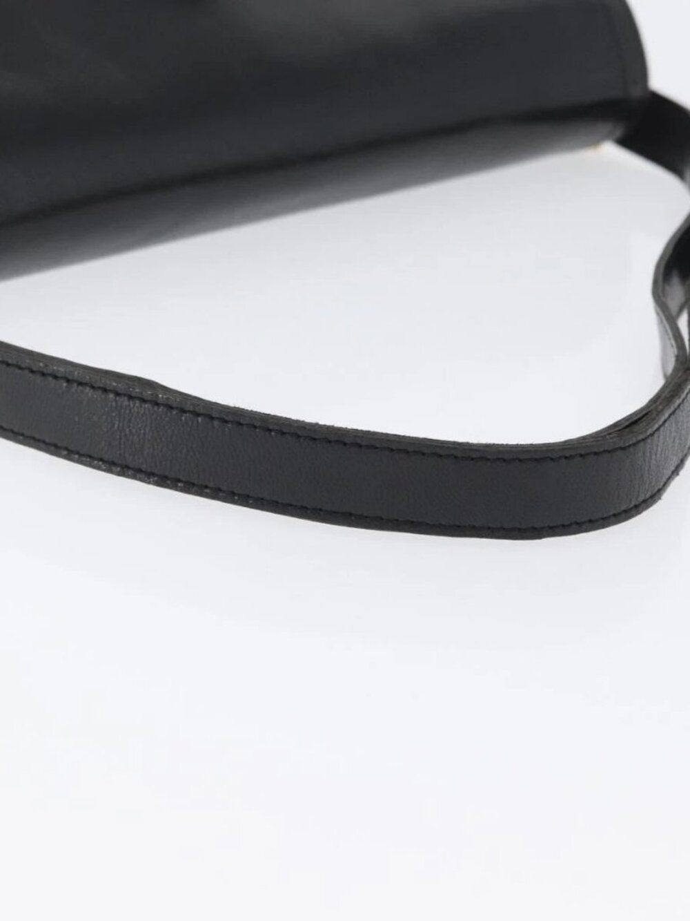 SAINT LAURENT Shoulder Bag Leather Black gold - Picture 9 of 16